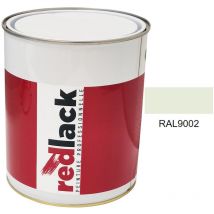 Peinture ral 9002 Satiné multisupport 3L Redlack