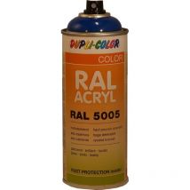 Peinture Acrylique Ral5005 Brillant 400 Ml Dupli Color Bleu de securite