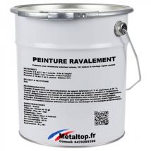 Peinture Ravalement - Pot 1 L - 3004 - Rouge pourpre - Metaltop