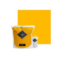Barbouille - Peinture/résine époxy bi-composant brillante Pour carrelages, faiences, stratifiés, pvc - 3kg - Jaune - Akhenaton