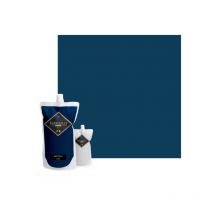 Peinture/résine époxy bi-composant mat Barbouille Pour carrelages, faiences, stratifiés, pvc - 1kg - Bleu Abyssal