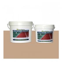 Peinture résine pour bitume enrobé - 6 Kg Marron clair Matpro