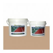 Matpro - Peinture résine pour bitume enrobé - 24 Kg Marron clair