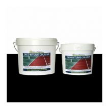 Matpro - Peinture résine pour bitume enrobé - 24 Kg Noir