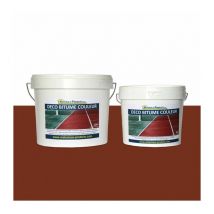 Peinture résine pour bitume enrobé - 12 Kg Rouge Tennis - MATPRO
