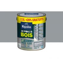 Peinture RIPOLIN Xpro3 Bois Dual Protect System Gris Bouleau 3 L