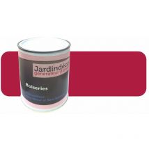 Peinture rouge de sécu pour meuble en bois brut 1 litre