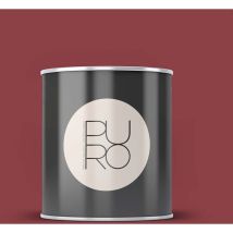 Peinture rouge varié mat moderne et résistante Peinture satinée facile à appliquer Peinture PURO Premium C2021 1L