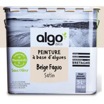Peinture écologique Algo Velours - Beige Faguo - fa - 5L