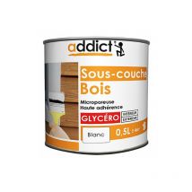 Peinture Sous-couche bois 0.5l blanc Addict