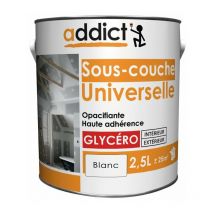 Peinture Sous-couche universelle 2.5 litres blanc Addict