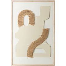 Tableau Déco (40x60 cm) Tafari Sklum Marron Bois Naturel