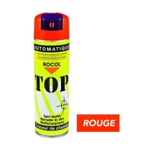 Peinture traceur de chantier (W801801GROUPE).- Rouge fluo -