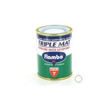 Peinture Triple Mat FLAMBO, 100 ml BLANC