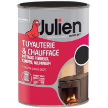Peinture Tuyau Et Chauffage Mat Noir 0l25 Julien
