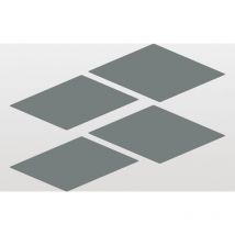 Peka - Antirutschmatten für Schubladen Tablare passend zu Libell & Liro Hochschrank 600 Comfort, walnussgrau