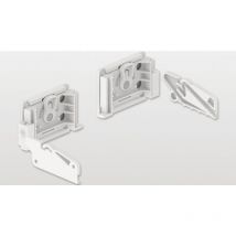 Auszugsarretierung Click Stop Set li+re Extendo+Holztablarauszug weiss - Peka
