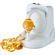 Pela Verdure Elettrico Sbucciamele Automatico Adattabile Frutta E Verdura Facile Da Pulire Acciaio Inossidabile, Arancione - Pelamatic
