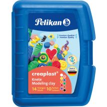 Pelikan - Creaplast Pasta de modelar 240 g Multicolor 14 pieza(s)