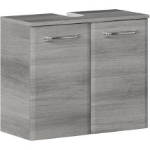 Alika Mobile Sottolavabo, Legno Ingegnerizzato, Grafite, 33 X 60 X 53 Cm - Pelipal