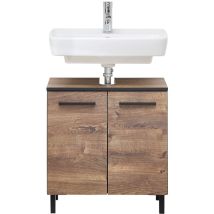 Pelipal - Quickset 374 - Mobile Lavabo In Legno Di Rovere Ribbeck Orizzontale Nb, 53 X 60 X 33 Cm