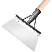 Debuns - Pelle a glace plate en acier inoxydable 30cm outil de desherbage multifonctionnel pour desherbage, plantation, ferme, jardin..