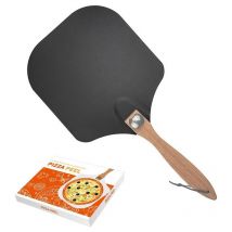 Tuserxln - Pelle à Pizza Perforée, 36x31cm, Pelle à Pizza Avec Poignée Amovible,Durable Et Légère