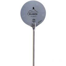 Bellanapoli - Pelle à pizza Ronde Ø22cm Inox Manche 1.50m Haute Qualité