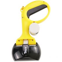 Pelle Ramasse-Crottes pour Chiens, Nettoyeur de Déjections Canines avec Distributeur de Sac pour Grands et Petits Chiens, noir