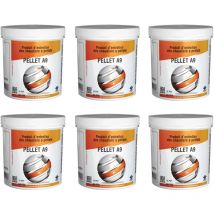 Progalva - pellet A9 Produit entretien poêle et chaudière à pellet - 6 Pots de 3x40g