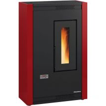 Extraflame - Pelletofen 'Luisella' Farbe Bordeaux