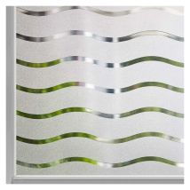 Pellicola per finestre smerigliata 30x200CM Pellicola per vetri statica anti-UV Privacy Adesivo decorativo per vetri Pellicola per finestre con