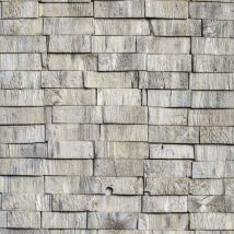 Venilia - Pellicola Adesiva, Parete Di Assi Di Legno Marrone, 45cm X 1,5m, Spessore 95μ, Pellicola Autoadesiva Per Mobili O Cucina, Carta Da Parati, 