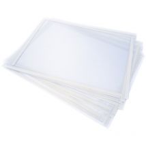 Sogi - pellicole protezione vetro 10 pz. x sabbiatrice da banco sabbiatrici