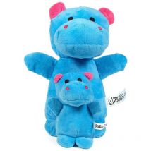 LolitosPets Peluche para Perros Gloria Nomana 20 cm Hipopótamo