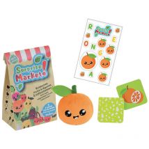 Peluche Surprise market fruits ou légume au hasard Fruity's- Hauteur 10cm