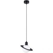Pendant lamp hyperion 1 black