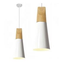 Pendant Lamp Toolight APP058-1CP scandi b White/ 14,5x26 cm E27