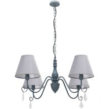 Pendant Lamp Toolight APP991-4CP Cristal 4-light points E14 80x80x36-100cm