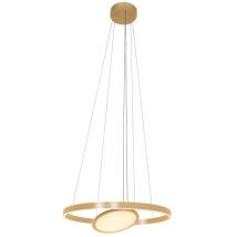 Steinhauer - Pendellampe Hängelampe Deckenleuchte led Wohnzimmerlampe Metall Gold h 150 cm