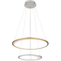 Pendelleuchte Hängelampe led Esszimmerlampe Dimmbar Fernbedienung Gold Timer
