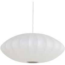 Light & Living - hängeleuchte - Feline - weiß - textil - Ø 70cm -