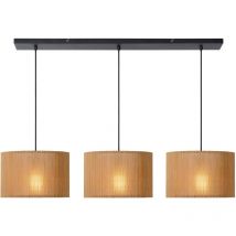Pendelleuchte Magius – 3xE27 – Bambus – Dimmbar – 113x32x153 cm – Lucide