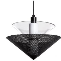 Pendelleuchte Metall Hesper Schwarz