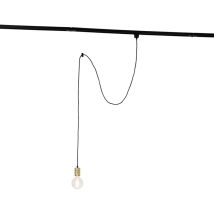 Pendelleuchte mit Schienenaufhängung Gold - Iconic Cavalux