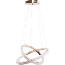 Pendelleuchte Toolight Led Ms011-cp Rose Gold 59cm