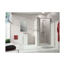 Hüppe - Alpha 2 Pendeltür, 1000x1900mm, teilgerahmt, A25105055373