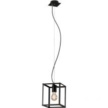 Briloner - Lampe à suspendre leuchten box, 40 w, IP20, noir, métal, excl. 1x E27, 17 x 17 x 120 cm
