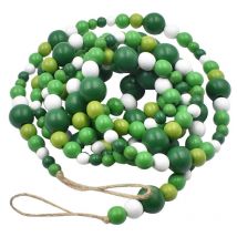 Feiyue - Pendentif en corde de perles pour la Saint-Patrick Décoration en corde de perles pour festival