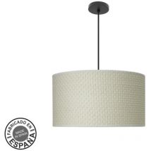Fabrilamp - Pendentif Fashion 3xe27 noir/blanc Reed Regx50x50 C/diffuseur